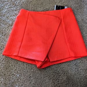TOPSHOP Coral Skort